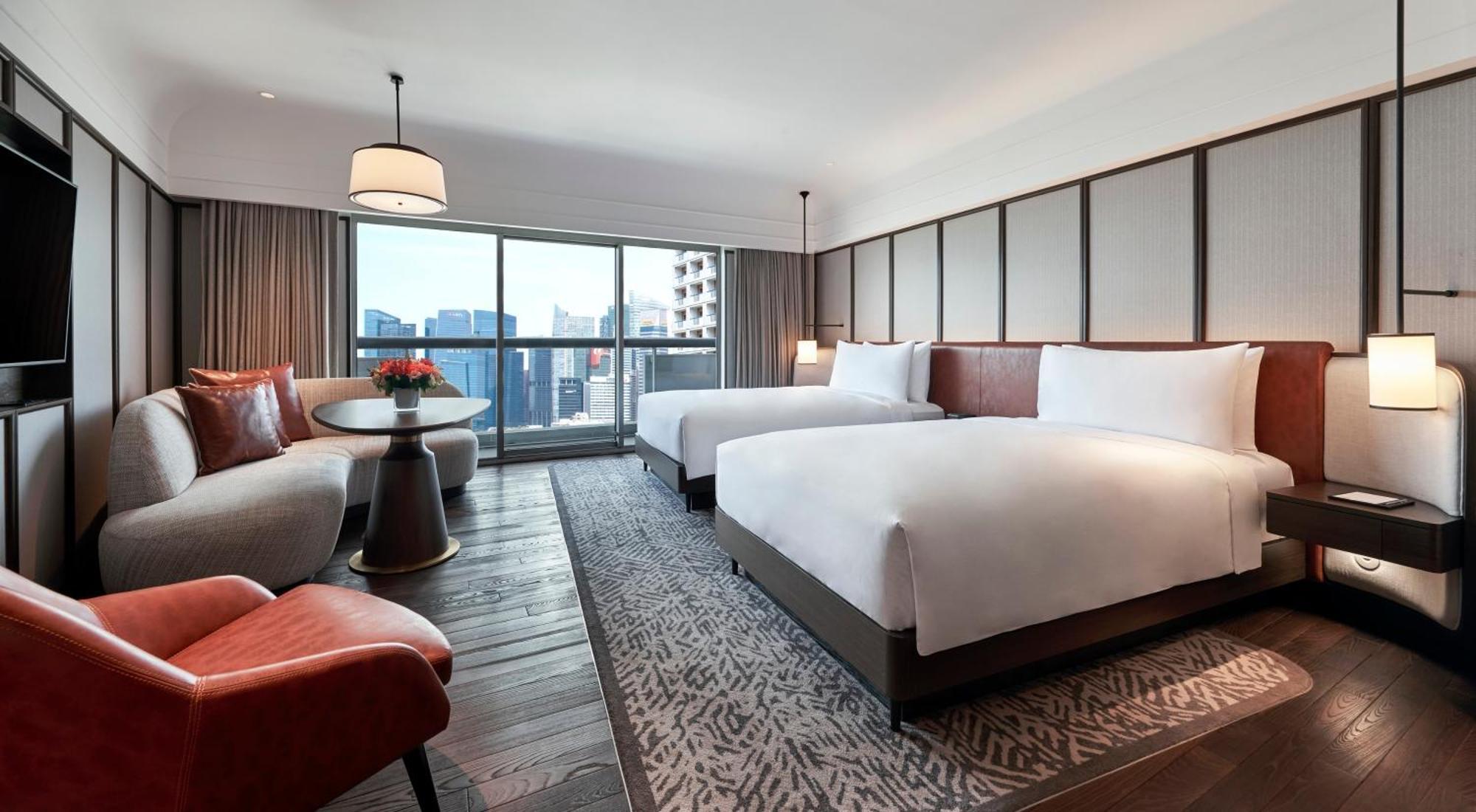 Deluxe, 2 tweepersoonsbedden, balkon