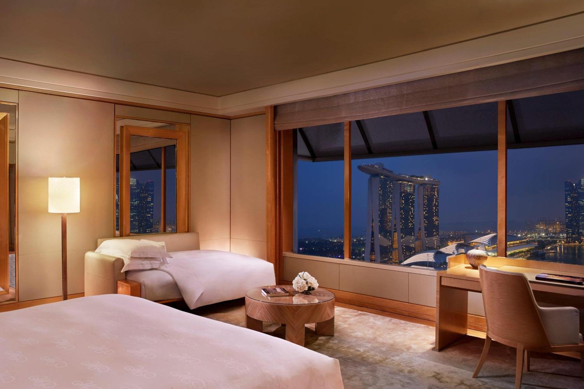 Grand Marina, 1 Kingsize bed en 1 Slaapbank, Uitzicht op Marina Bay